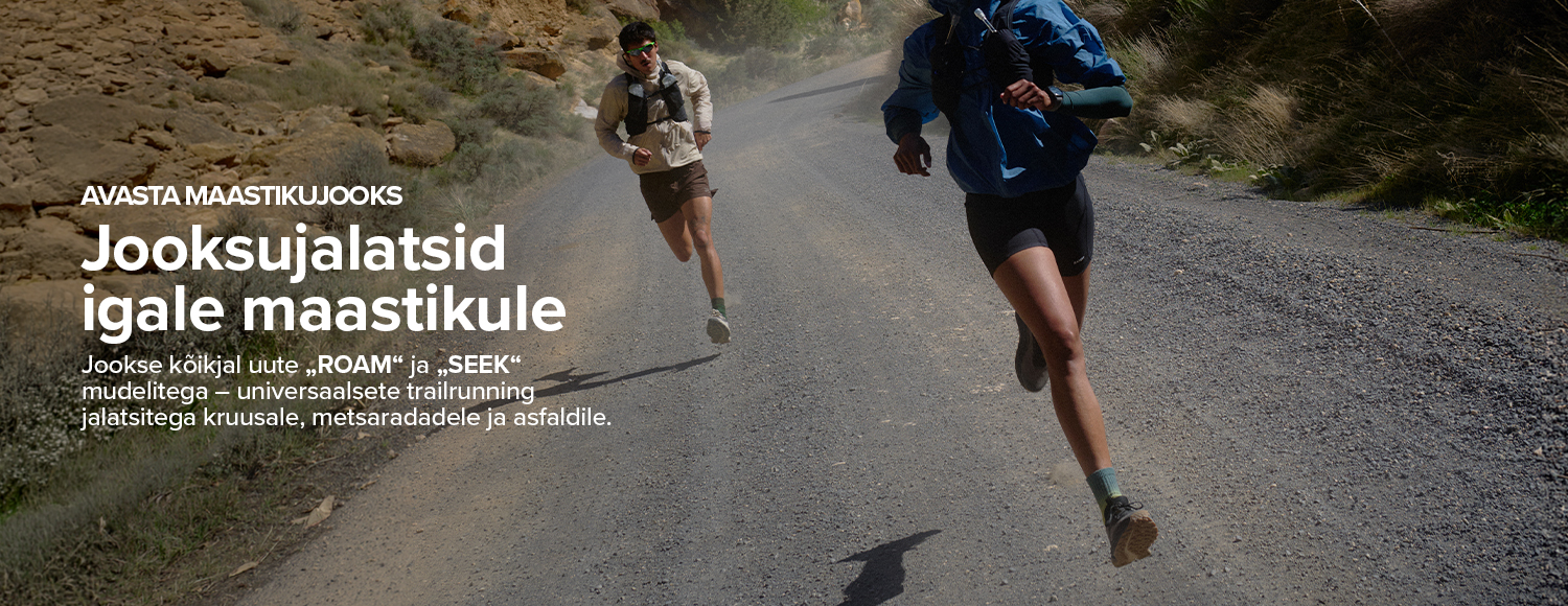 Keen SEEK ja ROAM trailrunning jalatsid maastikujooksuks &ndash; stabiilsus, pehmendus ja haarduvus erineval pinnasel. Telli kohe &ndash; tasuta tagastus 365 p&auml;eva!